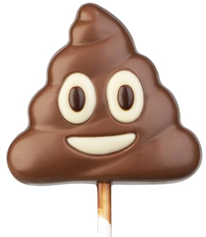 10x 20 gr. Lolli - Emoji/Osterhase/Schokolade/Oster-Schokolade/verschiedene Figuren zur Auswahl/Ostern