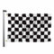 Swono Schwarz-weiß karierte Flagge 7,6 x 12,7 cm große karierte Rennflagge Auto Rennen Ende symbolische Flagge Outdoor Flagge Garten Hof Outdoor Dekorative Flagge