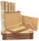 TOHDNC A5 Cardboard Shipping Boxes 10 pack, 230x150x25mm Royal Mail Large Letter Boxes, Packaging Mailing Boxes for Packaging, Mailing, Business
