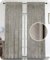 BEAUTEX Samt Vorhang Kräuselband U-Band Gardine Velvet abdunkelnd und Blickdicht, 140x245 cm (Breite 140 cm, Höhe 245 cm, Taupe)