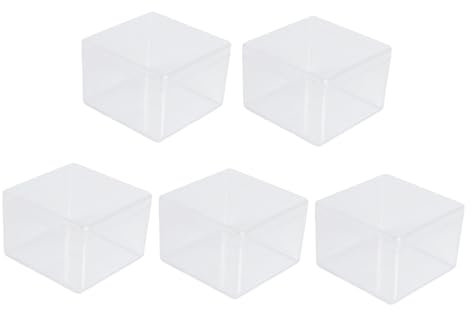 ibasenice 5stücke Teiliges Transparente Figurinen Sammlung Aufbewahrungsboxen Für Staubdichte Vitrine Für Sammlerstücke Für Miniaturfiguren Und Action Figuren