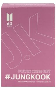 BC233 K-POP IDOL Group Special Photo Cards Set 60 Blatt Geschenk für Fans Party (BTS JUNGKOOK)