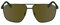 CALVIN KLEIN Men's CKJ24202S Sunglasses, Khaki, Einheitsgröße