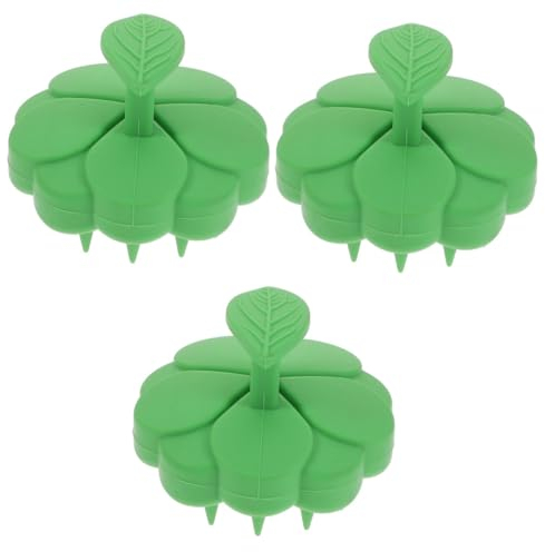 MAGICLULU 3 Stücke Silikon Kopfhaut Pinsel Haar Kopfhaut Shampoo Haar Pflege Werkzeug