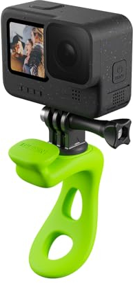 BRDRC Fahrrad Motorrad Halterung für GoPro, Flexibles Wickelband Lenkerrohr Überrollbügel Stockstange Ski Zubehör für GoPro Max Mini Hero, Osmo Pocket 3 2, für Insta360 X4 X3 Ace Pro Action Kamera