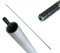 Barra de transmisión con tubo | para desbrozadora | Longitud de la barra 153 cm | longitud del tubo 150 cm | Diámetro de la barra 8 mm | Diámetro tubo 28 mm | 9 dientes | Acero | Pieza de repuesto
