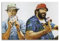 HCLJY Bud Spencer und Terence Hill Poster, dekoratives Gemälde, Leinwand, Wandposter und Kunstdruck, moderne Familienschlafzimmer-Dekoration, Poster, 40 x 60 cm