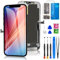 for iPhone 12 Pro Max Screen Replacement 6.7 Inch, Diykitpl 3D Touch LCD Digitizer Screen for A2342, A2411, A2412, A2410 with Repair Tools Kit+Screen Protector+Waterproof Frame+Magnetic Screw Mat