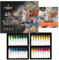 Castle Art Supplies Lot de 48 peintures acryliques de 22 ml | Formule améliorée | Ensemble tout compris pour les débutants et les artistes adultes | Couleurs intenses de qualité | Lisse à utiliser sur