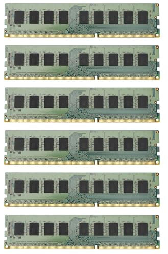 CENMEN 6X Memoria 8GB RAM 2RX8 1.35V DDR3 PC3L-12800e 1600MHz 240 Pin ECC RAM Buffer per Workstation Server