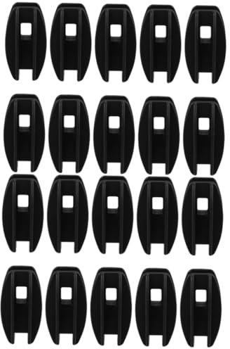 2 Sätze Elektrische Zaunisolatoren Für Viehhaltung Robuste Pfostenisolatoren Installieren Für Weidezäune Pack 10 Stück * 2