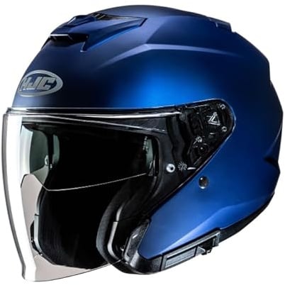 HJC I31 N Semi Flat Metallic Blue Motorcycle Helmet