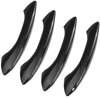 Für BMW 5 6 7 Serie F07 F10 F11 F06 F12 F13 F01 F02 ABS Schwarz Außen Außen Türgriff Schutz Abdeckung Trim Außentürgriffe