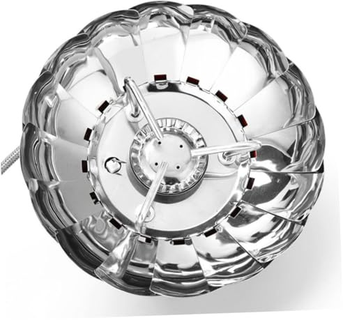 CIYODO Bruciatore Gas Portatile Stove per Campeggio con Testa in Acciaio Resistente Vento Leggero e Compatto per Barbecue e Picnic