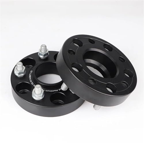 Spurverbreiterungen Für Ford Für Mustang 2 Stück 15-50mm PCD 5x114,3 CB 70,6mm Rad Spacer Adapter Flansch 5 Lug M1/2 Oder M14x1,5 Autos Spürverbreiterungsa(2PCS 15MM 1-2)