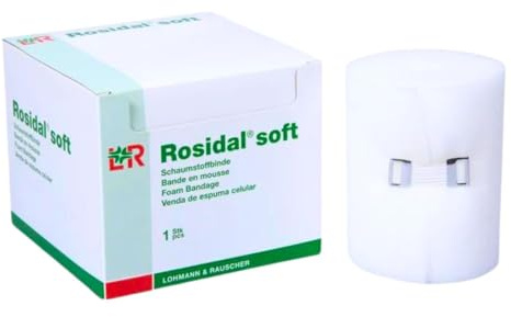 Lohmann & Rauscher Rosidal Weich gepolsterte Bandage, 10 x 2,5 cm