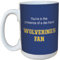 Baumfreie Grüße lm44489 Wolverines College Football Fan Keramik Becher mit Henkel/, 15-ounce