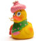 DUCKSHOP I Badeente Gute Besserung I Quietscheente I L: 9 cm