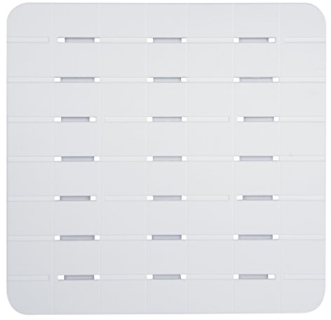 MSV Caillebotis Antidérapant PVC Blanc