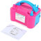 Gonfleur électrique ballon électrique pompe de gonflage deux buses d'air du ventilateur portable 220-240V - VENDEUR PRO - Rose-