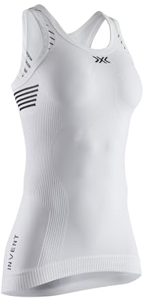 X-Bionic Invent 4.0 Leichtes Tanktop Weiß Frau Grösse M