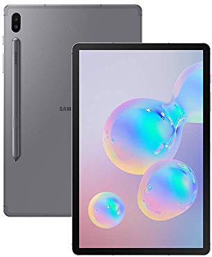 Samsung Galaxy Tab S6 Wi-Fi 256 GB 10.5-Inch Tablet - Mountain Grey (UK Version) (Renewed)