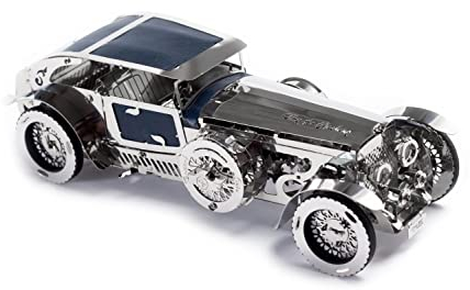 Time for Machine Luxury Roadster T4M38027 Bausatz Auto, Dunkelschwarz, Einheitsgröße