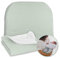 MIMUSELINA Babydecke Baumwolle - Super Warme Baby Blanket für Winter und Herbst - Kuscheldecke Baby 100% Baumwolle und Innen Warm - Baby Decke Neugeborenen 90 x 70 cm