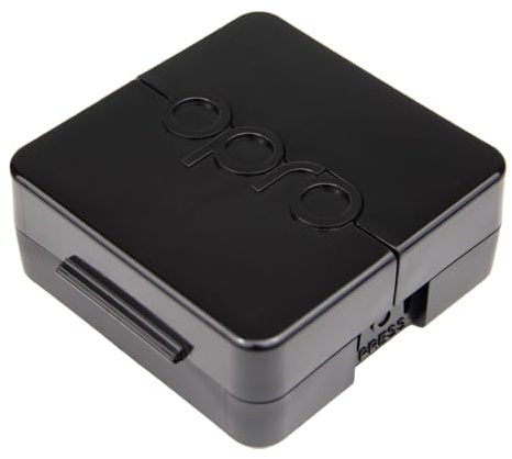 OPRO Mundschutz Schutzetui für Rugby, Boxen, Lacrosse, UFC, MMA, Hockey (Schwarz)