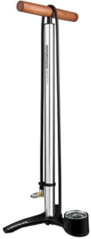 Birzman Art: Uni The Pump Helix Zyklus Fußpumpe, Silber, one Size