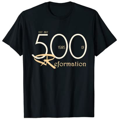 Reformationstag 500 Jahre Reformation Martin Luther Rose T-Shirt