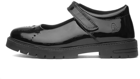 Hush Puppies Girl's Sabrina Patent SeniorSchool Uniform Shoe