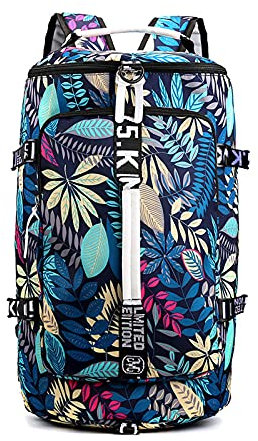 FANDARE Sac de Voyage, Sport et Week-End Femme - Sac à Dos Ordinateur Portable 15.6 Pouces - Cabine et Sac à Main - Bleu marine