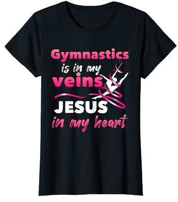 Gymnastik Tumbling Cheerleading Akrobatik Übung Akrobat T-Shirt