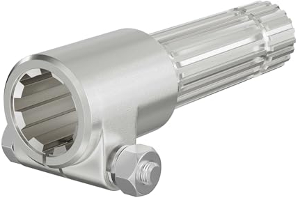 WilTec Toma de Fuerza, PTO 160 mm Casquillo Eje Estriado 8-32x38x6 Eje de Salida 1 3/8 21 Tractor
