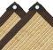 Filet d'ombrage rectangulaire - 2 x 6 m - Beige - avec œillets - Résistant aux UV - pour Protection des Plantes, Serre, Grange ou chenil