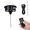 COOMATEC Light Rotating Motor Disco Ball Motor with Remote Control: 3RPM~15RPM Adjustable Speed Mirror Ball Motor 18RGBW LED Light for 4~24inch Large Disco Ball Rotator, Party Bands Weddings Birthday