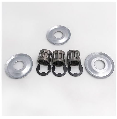 Juego de 3 cojinetes de aguja de Clip de arandela de embrague for STIHL MS170 MS180 MS210 MS230 MS250 MS 210 230 250 017 018 021 023 025 piezas de motosierra