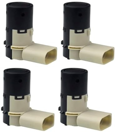 PUNICS Sensor Einparkhilfe Kompatibel Mit VW Für Sharan PDC Backup-Monitore Alarme Parkplatz Reverse Backup Assist Parksensor 7M3919275A 4B0919275A 4 Stück