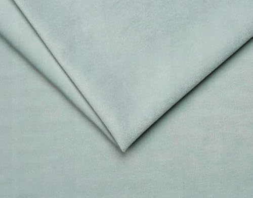 TAPHICEROS Mikrofaserstoff | Minze, 250cm x 140cm | Wildleder Optik Kunstleder Wildlederimitat Velvet Velour - Stretch Dehnbar Folie Autofolie Stoff für DIY Auto Box Liner Möbelfolie