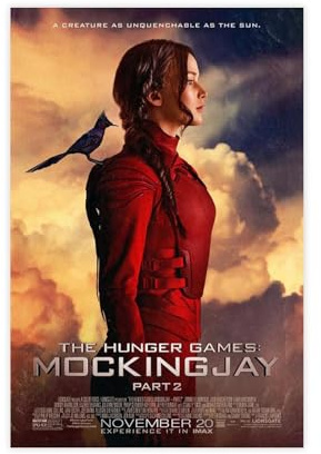 ahnld Filmposter Tribute von Panem, Motiv Panem, Teil 2, Leinwandposter, Wandkunst, Dekor, Bild, Gemälde für Wohnzimmer, Schlafzimmer, Dekoration, 50 x 75 cm