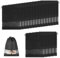 MXTIMWAN 20 Pezzi Sacchetti Scarpe da Viaggio, Borsa a Coulisse Antipolvere per Scarpe con Finestrella Trasparente, Non Tessuto Sacca Porta Scarpe per Stivali e Scarpe Tacco Alto, 43,5x31,3cm