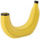 Gelbe Vase, Regal Blume Vase Moderne Minimalistische Bauernhaus - Banana Vase Ornament für Wohnzimmer Schlafzimmer Küche Büro Herzstück Tisch Dekorationen