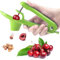 Cherry Pitter, Cherry Stoner, Olive Pitter, Cherry Pip Remover, Cherry Pitter Tool,Cherry Stoner Remover UK (Green)