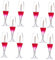 Beaupretty 10Pcs Wine Shaped Lip Gloss Containers Refillable Bottles for DIY Lip Tint Lightweight Travel Friendly Design Durable Washable