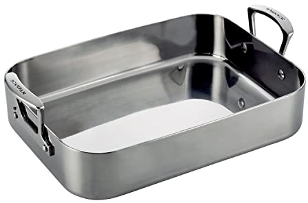 Scanpan Fusion 5 Stainless Steel Roaster 35 x 24 cm