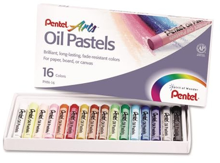 Pentel Standard Oil Pastels - pack of 16