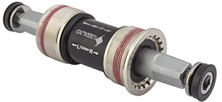 ORIGIN8 Torqlite Square Taper Bottom Bracket, 68 x 122.5, Interface: English/Spindle Type: English