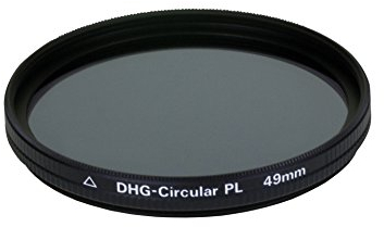Dörr DHG Zirkular Polfilter 49 mm mit extrem Flacher Filterfassung/beidseitige 10-fache Mehrschichtvergütung