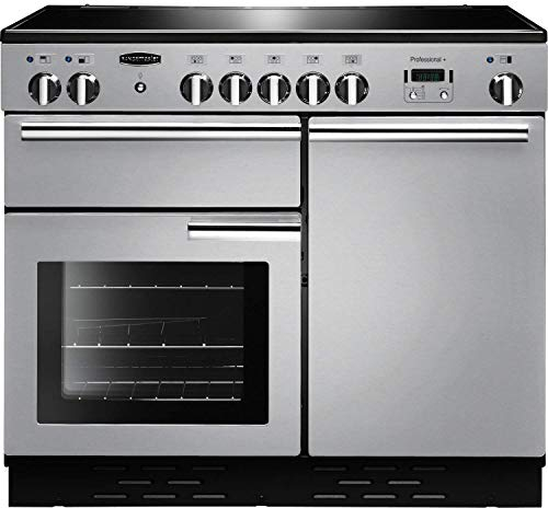 Rangemaster Professional Plus 100cm Electric Range Cooker with Induction Hob - Stainless Steel